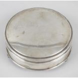 A small silver mounted jewellery box,