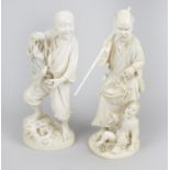 A 19th century carved ivory okimono,