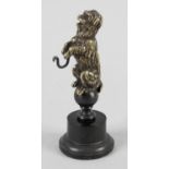 A 19th century bronze pocket watch stand,