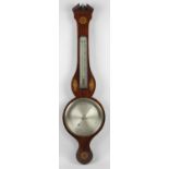 A 19th century wall hanging barometer,