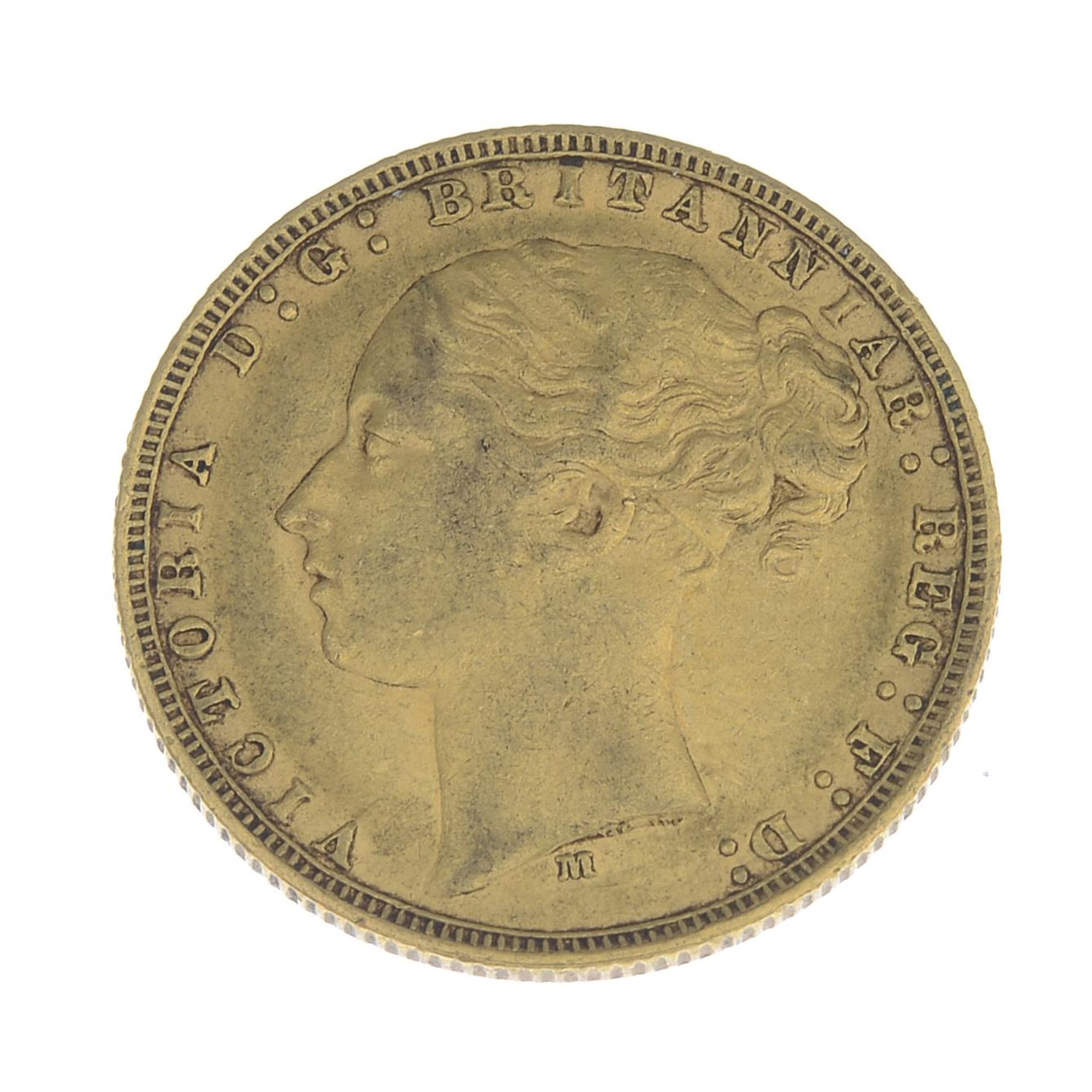 Victoria, Sovereign 1877M (S 3857).