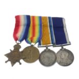 Great War Naval Medal Group,