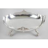 A mid-20th century silver fruit dish,