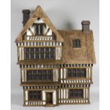 Robert Stubbs, a 1/12th scale Tudor style wooden dolls house,
