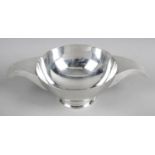 A mid-20th century Scottish silver quaich,