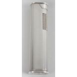 A silver Dunhill cigarette lighter,