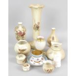 A Royal Worcester bone china vase,