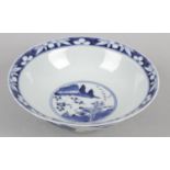 A Chinese blue and white bowl,
