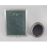 An Italian silver mounted photograph frame,