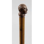 A Malacca gentleman's walking cane,