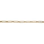 An early 20th century 15ct gold bracelet.