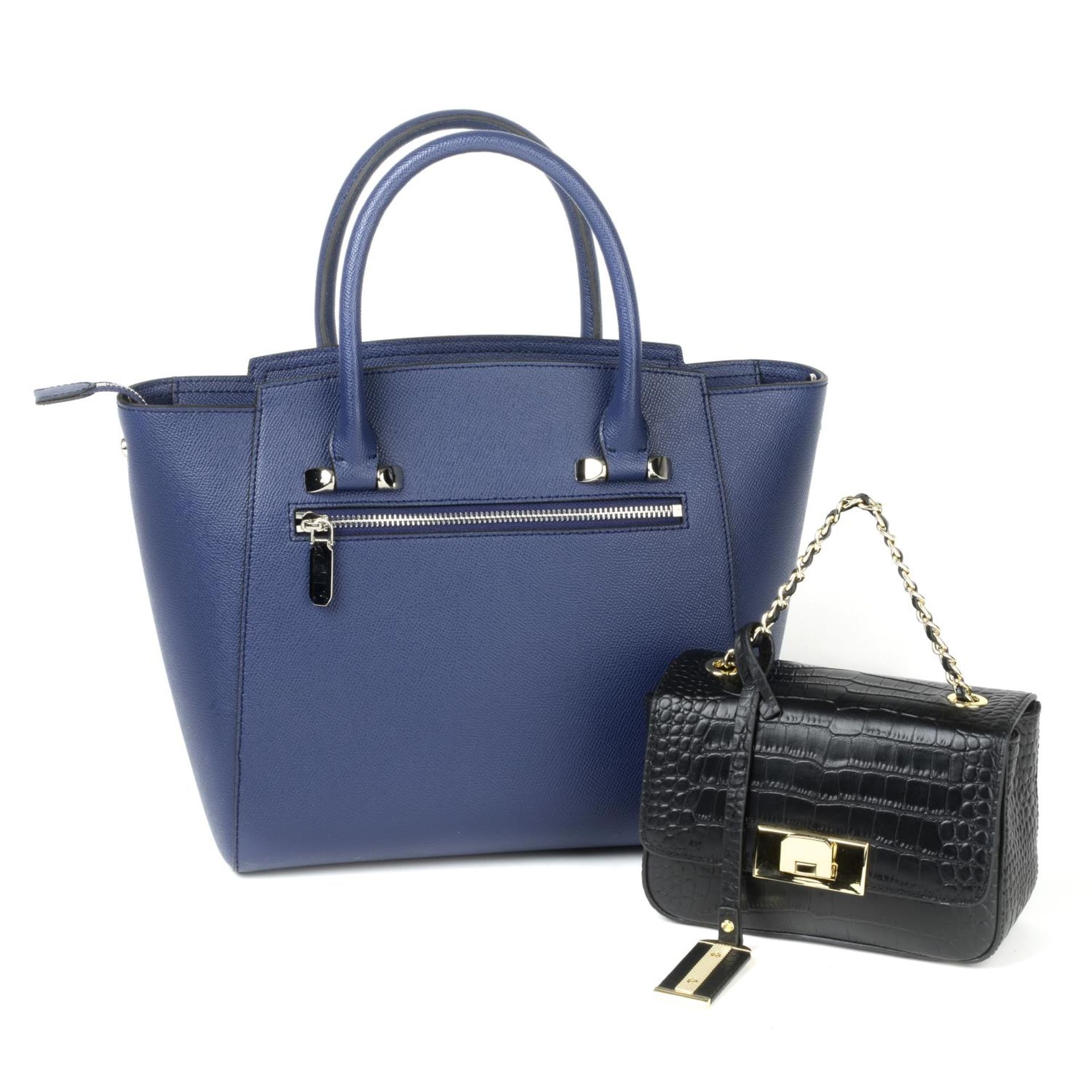 CAVALLO MODA - two leather handbags.