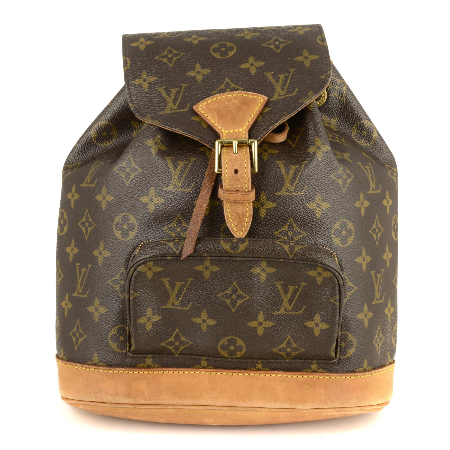 LOUIS VUITTON - a Monogram Montsouris MM backpack.