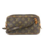 LOUIS VUITTON - a vintage Monogram Pochette Marly Bandoulière crossbody handbag.