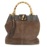 BUTI PELLETTERIE - a brown California handbag.