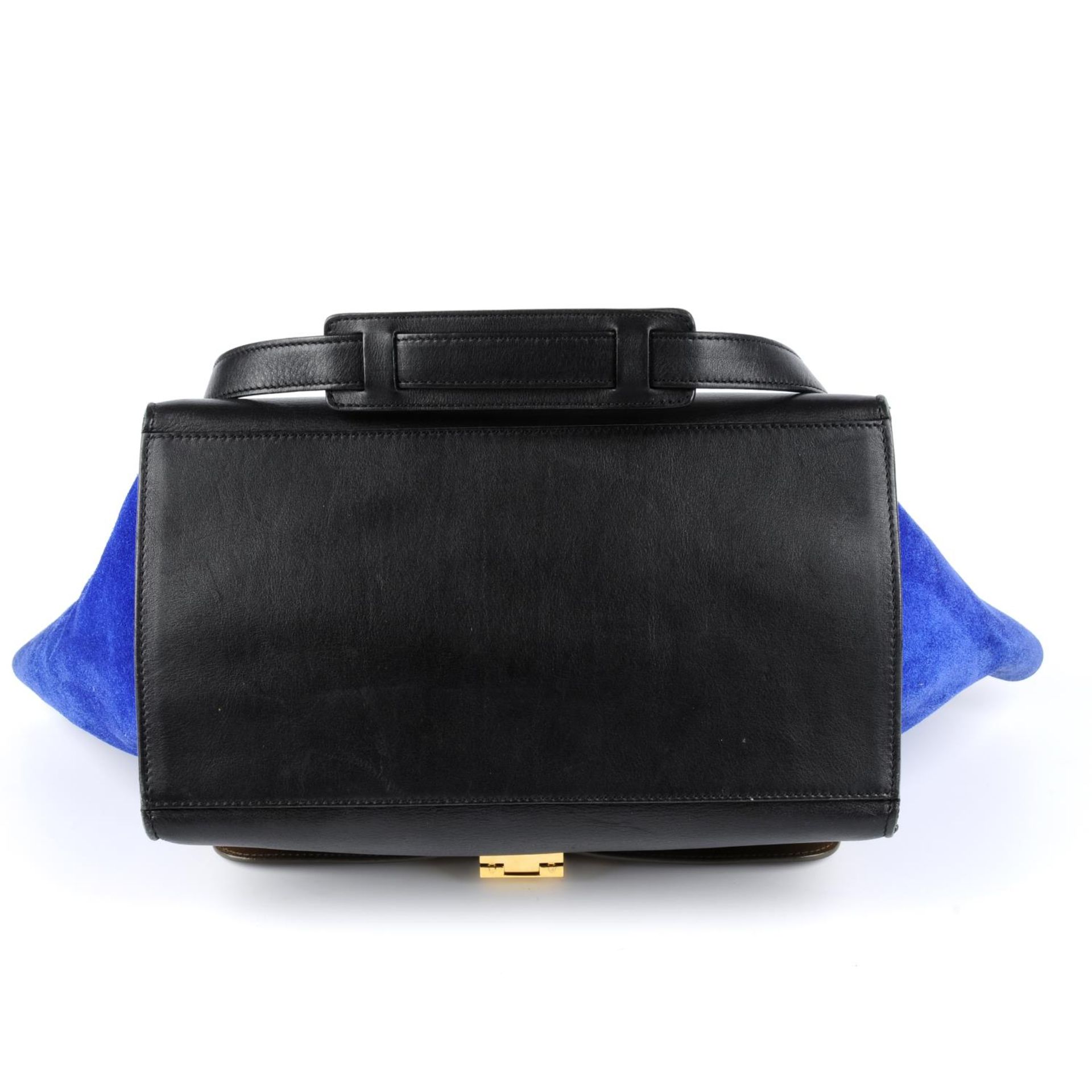 CÉLINE - a Tricolour Trapeze handbag. - Bild 4 aus 4