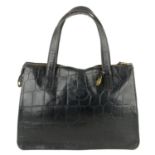 MULBERRY - a vintage Congo leather handbag.