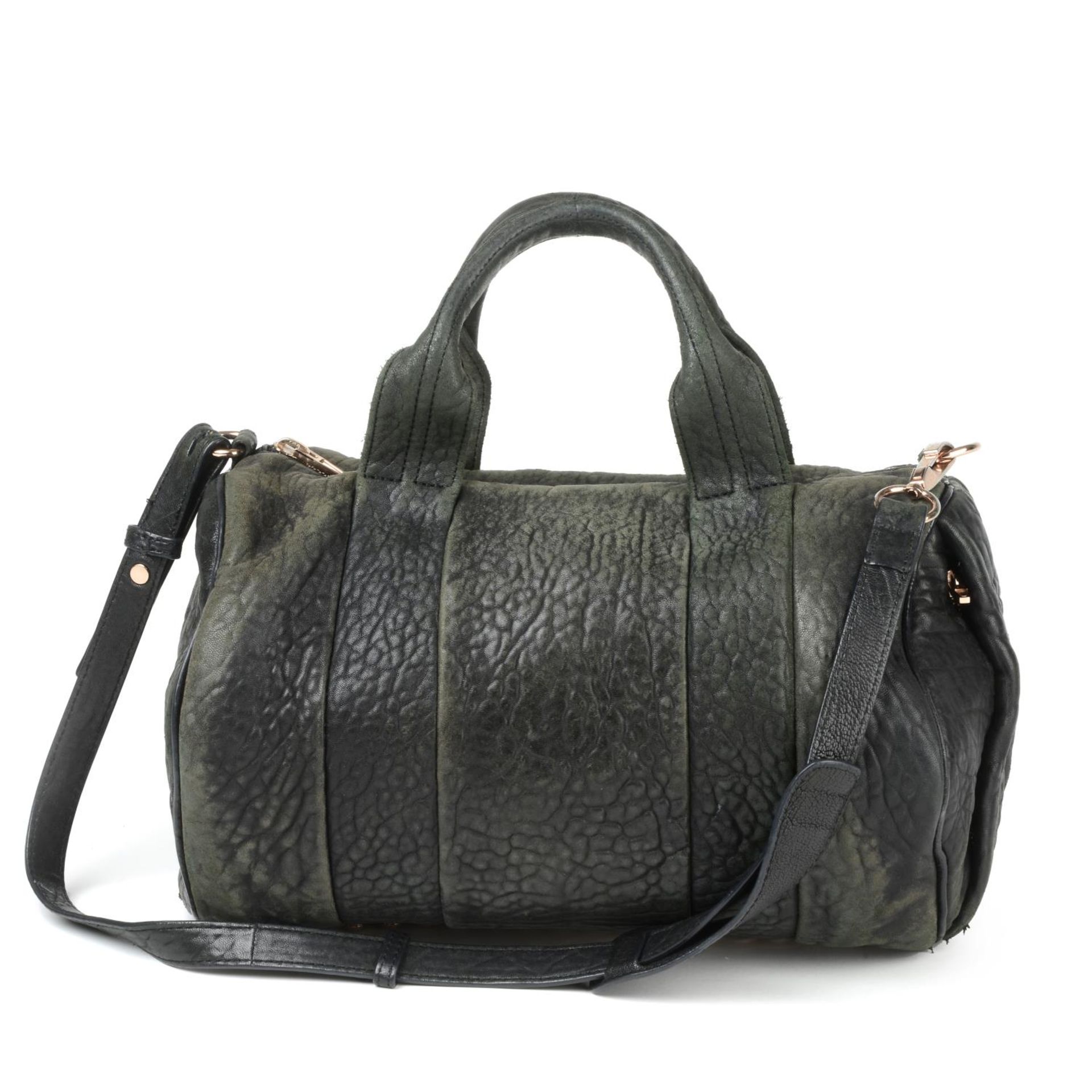 ALEXANDER WANG - a Rocco leather handbag.