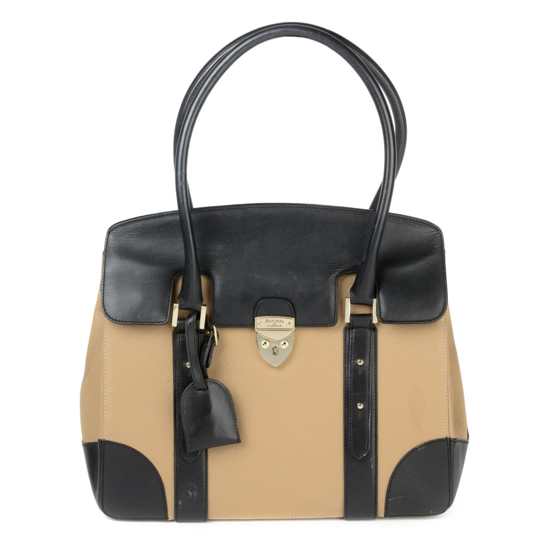 ASPINAL LONDON - a Berkeley leather handbag.