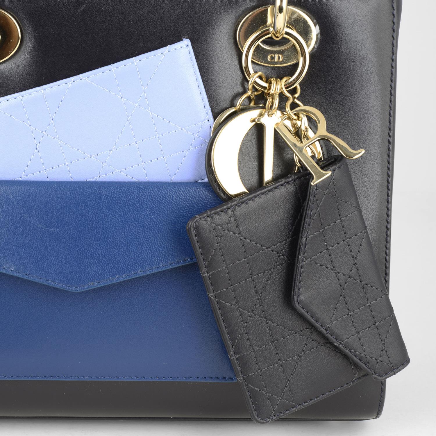 CHRISTIAN DIOR - a limited edition Lady Dior Pockets MM handbag. - Image 5 of 9