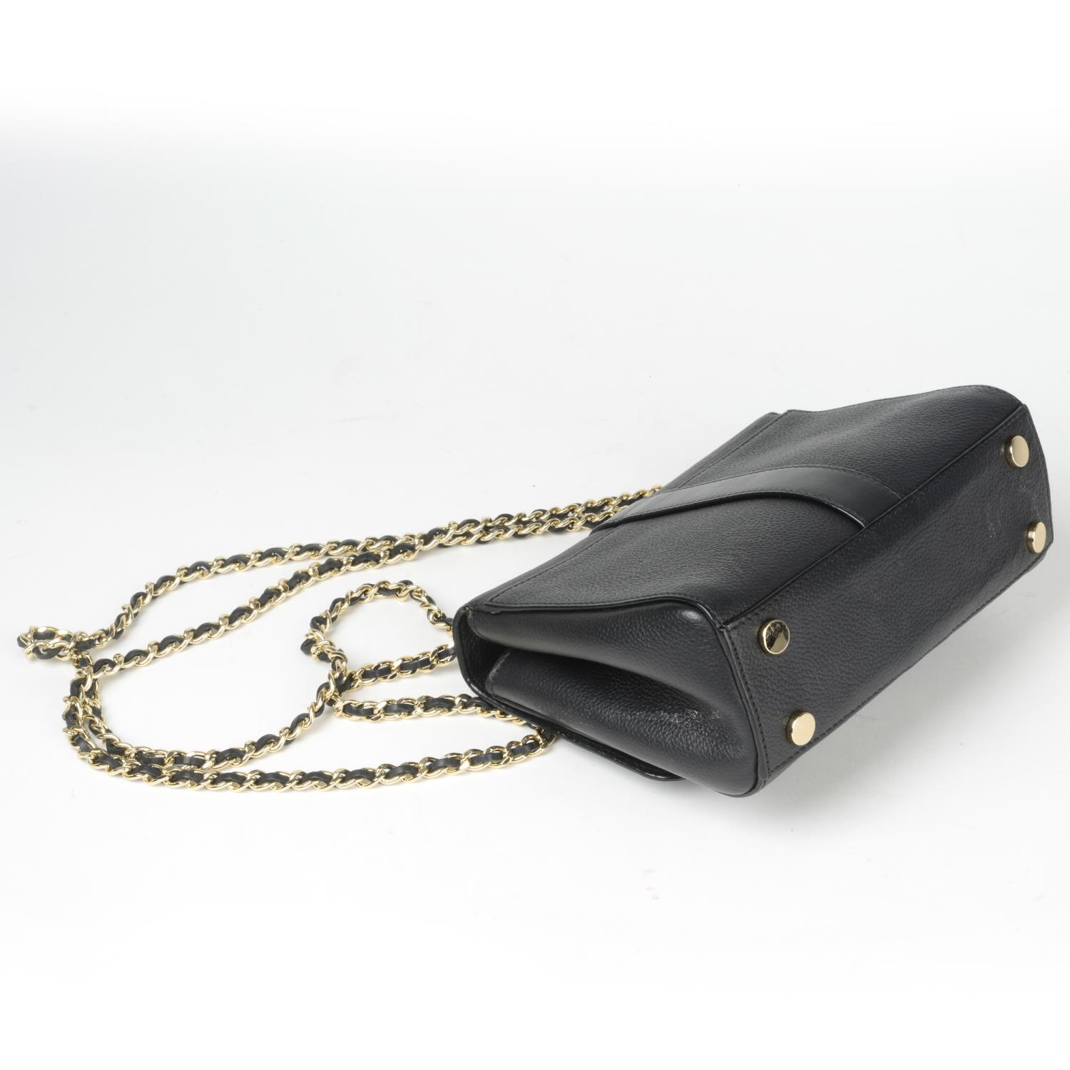 ASPINAL LONDON - a black leather Lottie handbag. - Image 3 of 4