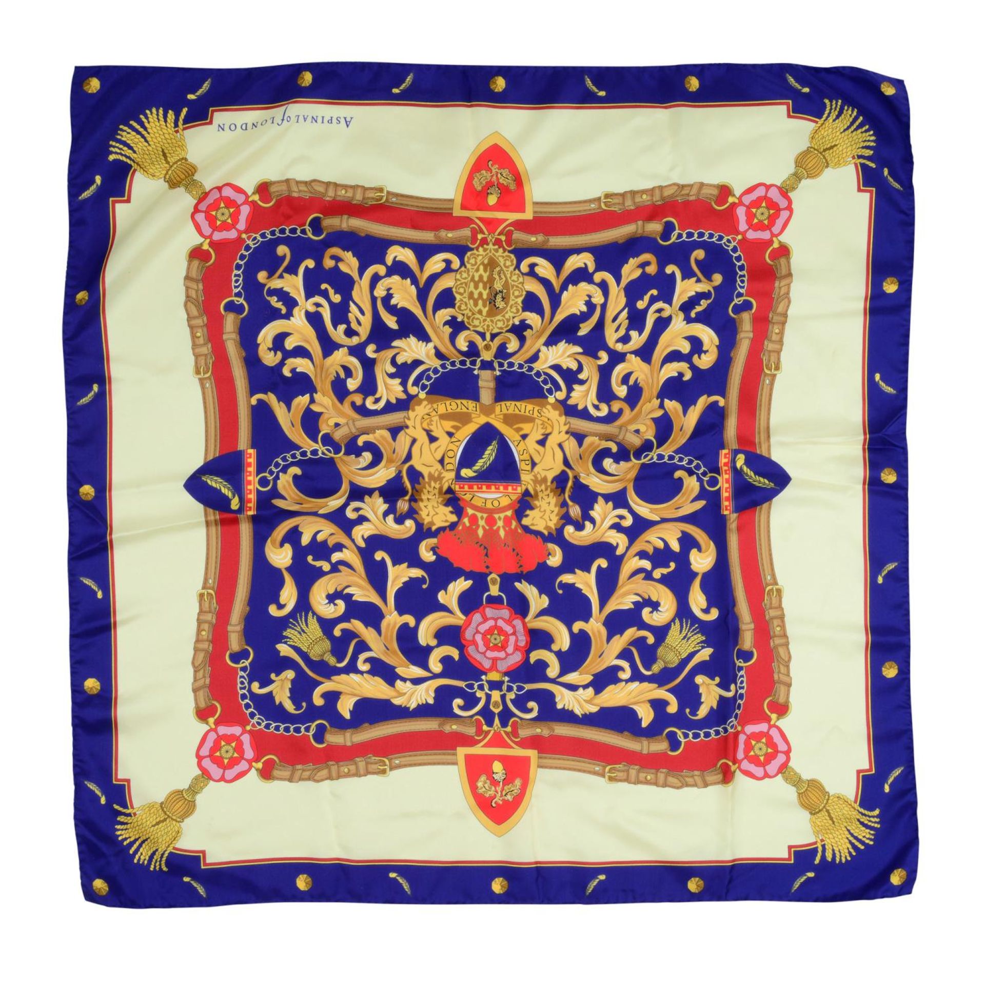 ASPINAL OF LONDON - a Signature Shield silk scarf. - Bild 2 aus 3