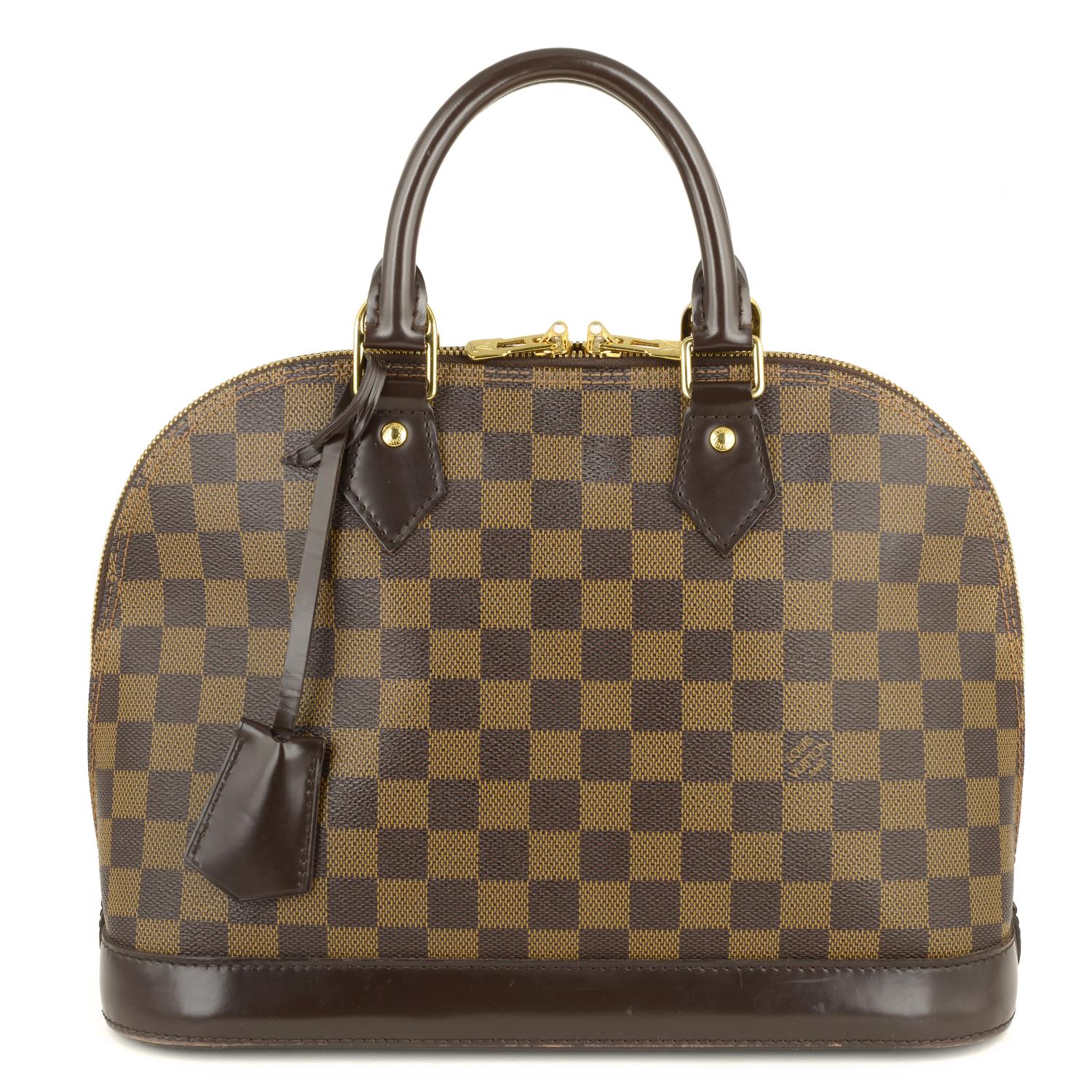 LOUIS VUITTON - a Damier Alma handbag.