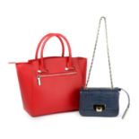 CAVALLO MODA - two leather handbags.