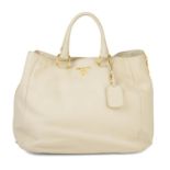 PRADA - a Vitello Diano Side Zip handbag.