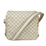 LOUIS VUITTON - a Damier Azur Naviglio messenger bag.