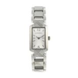 BURBERRY - a stainless steel quartz ladies bracelet watch.