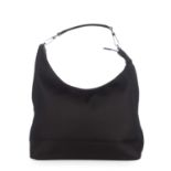 GUCCI - a nylon hobo handbag.