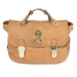 MULBERRY - a tan leather Tillie satchel.