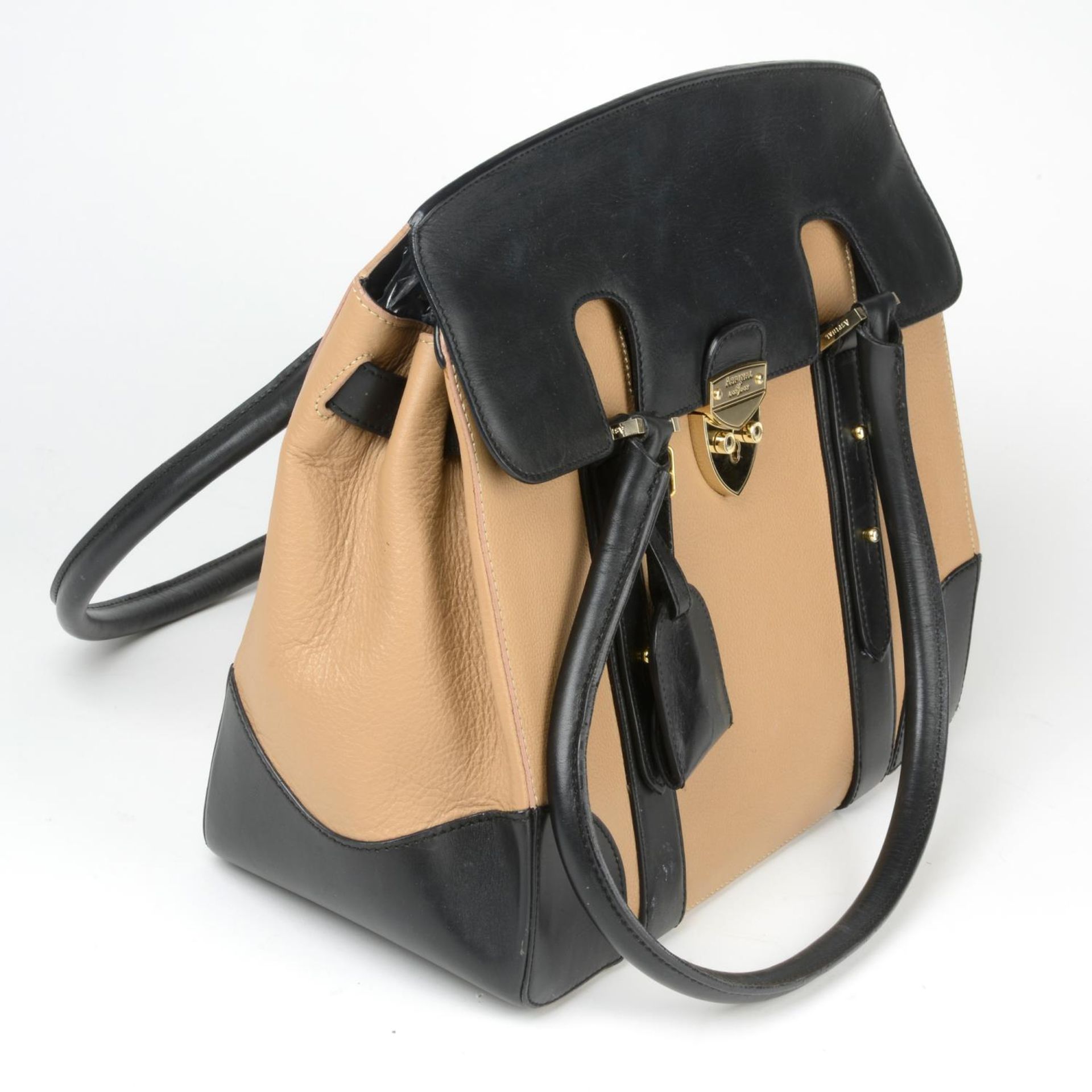 ASPINAL LONDON - a Berkeley leather handbag. - Bild 2 aus 5