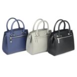 CAVALLO MODA - three leather Calabria handbags.