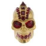 ALEXANDER MCQUEEN - a Punk Skull ring.