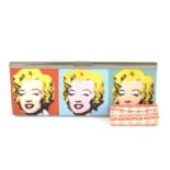 PHILIP TREACY - an Andy Warhol Marilyn Monroe portrait clutch.