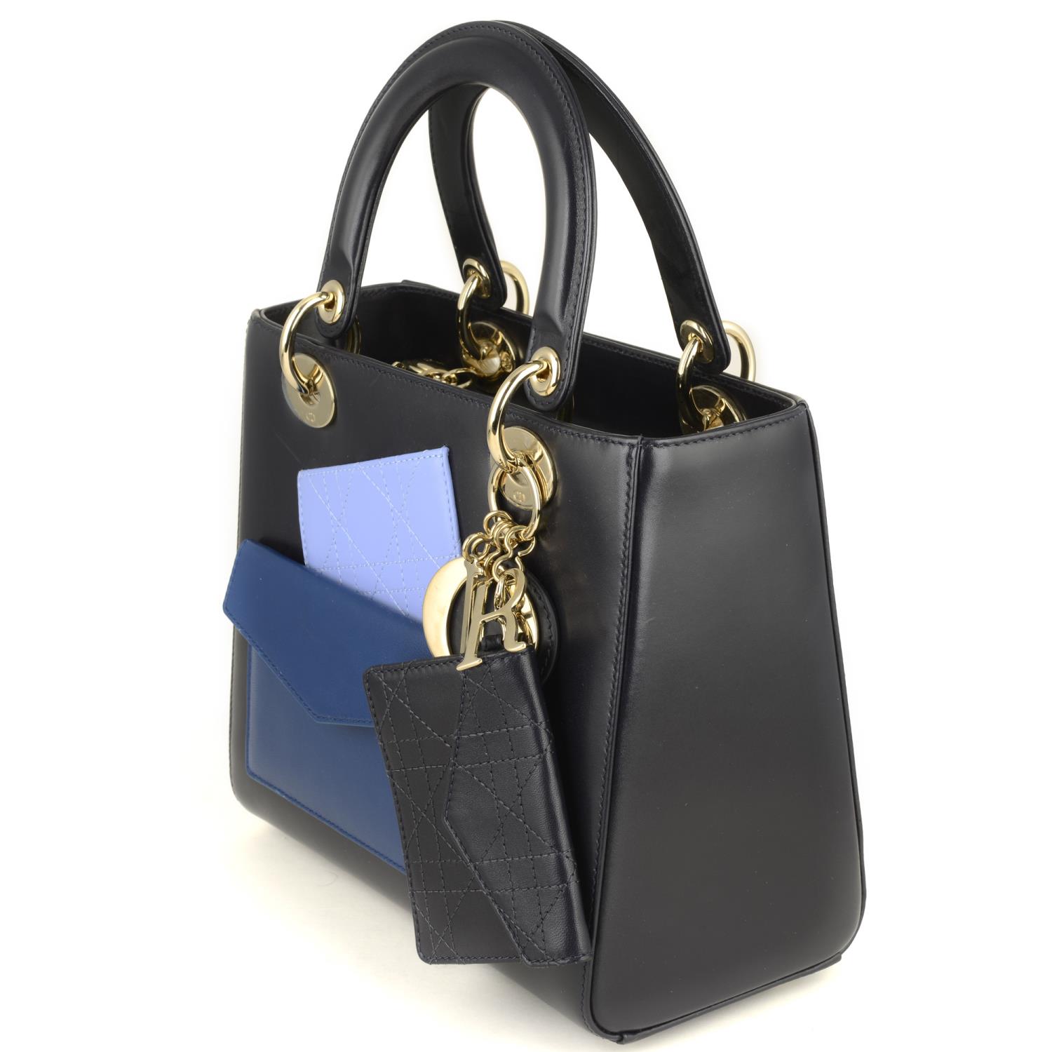 CHRISTIAN DIOR - a limited edition Lady Dior Pockets MM handbag. - Image 7 of 9