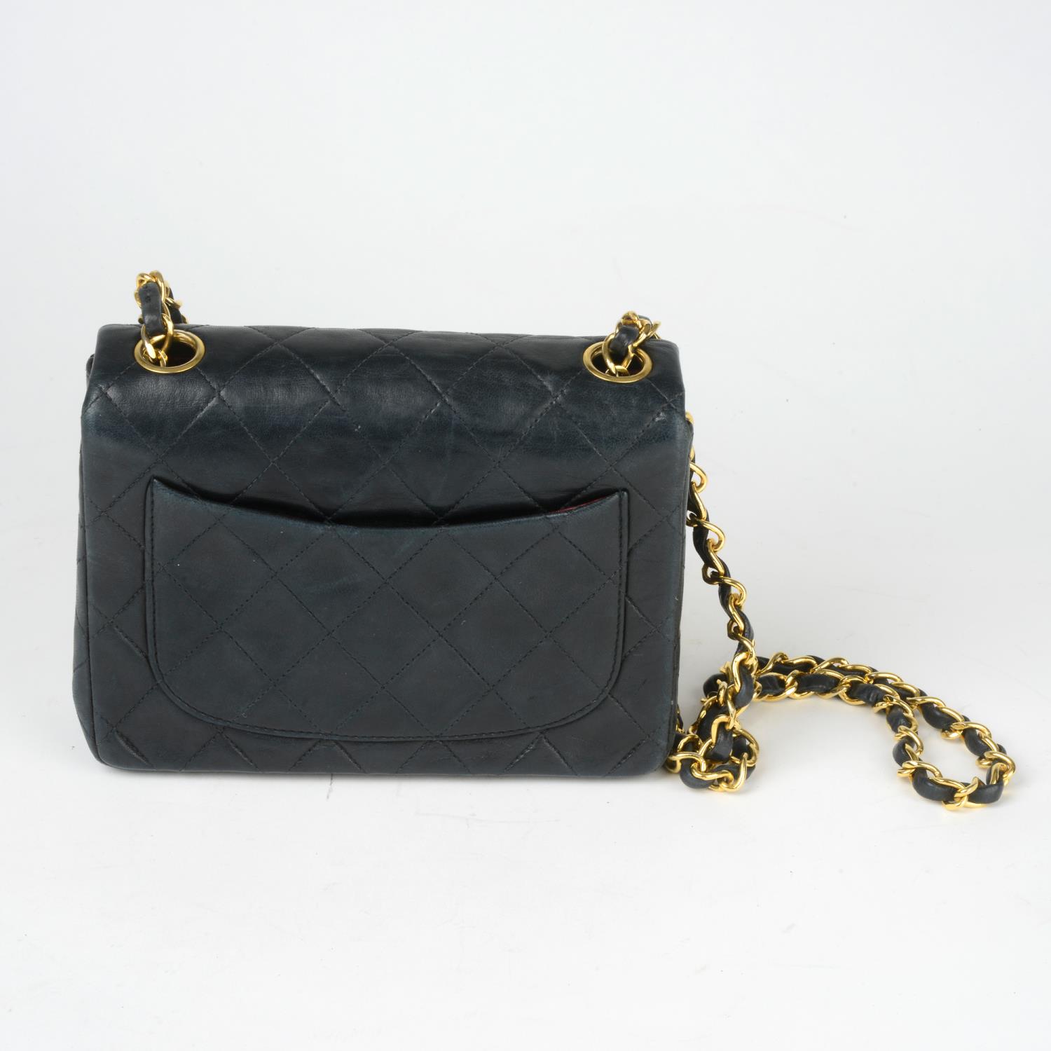 CHANEL - a Mini Square Classic Flap handbag. - Image 3 of 5