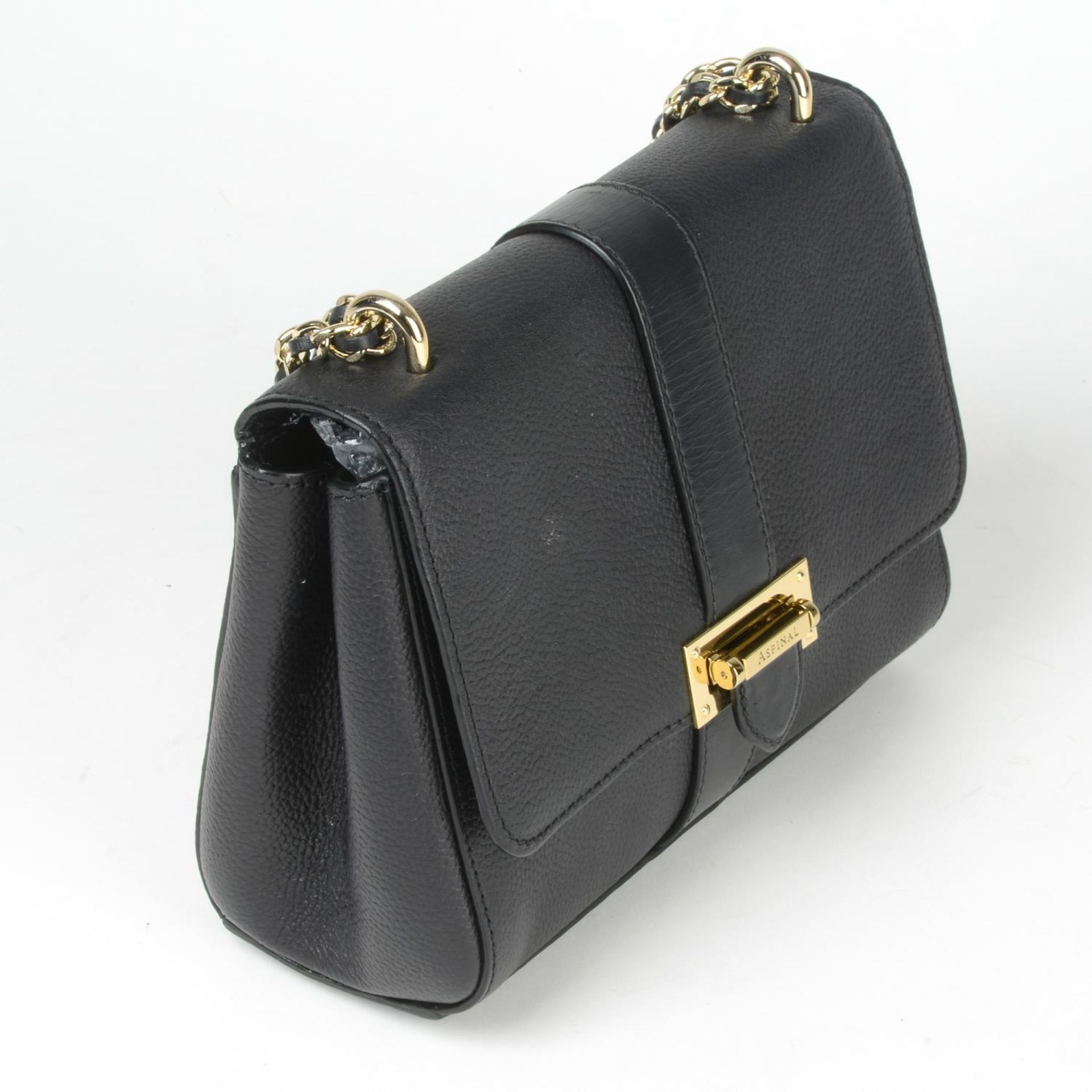 ASPINAL LONDON - a black leather Lottie handbag. - Bild 2 aus 4