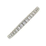 A brilliant-cut diamond 'Etincelle' full eternity ring,