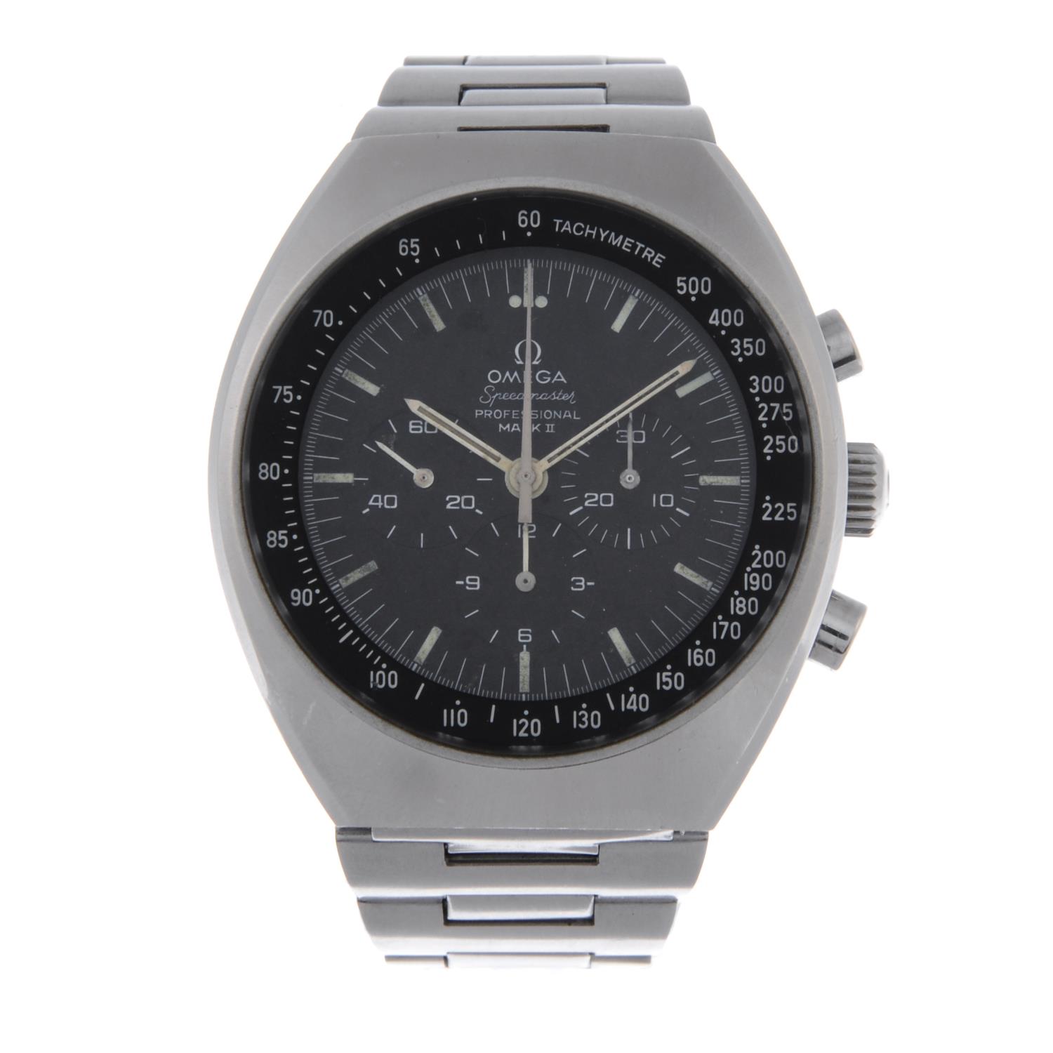 OMEGA - a gentleman's Speedmaster Mk II chronograph bracelet watch.
