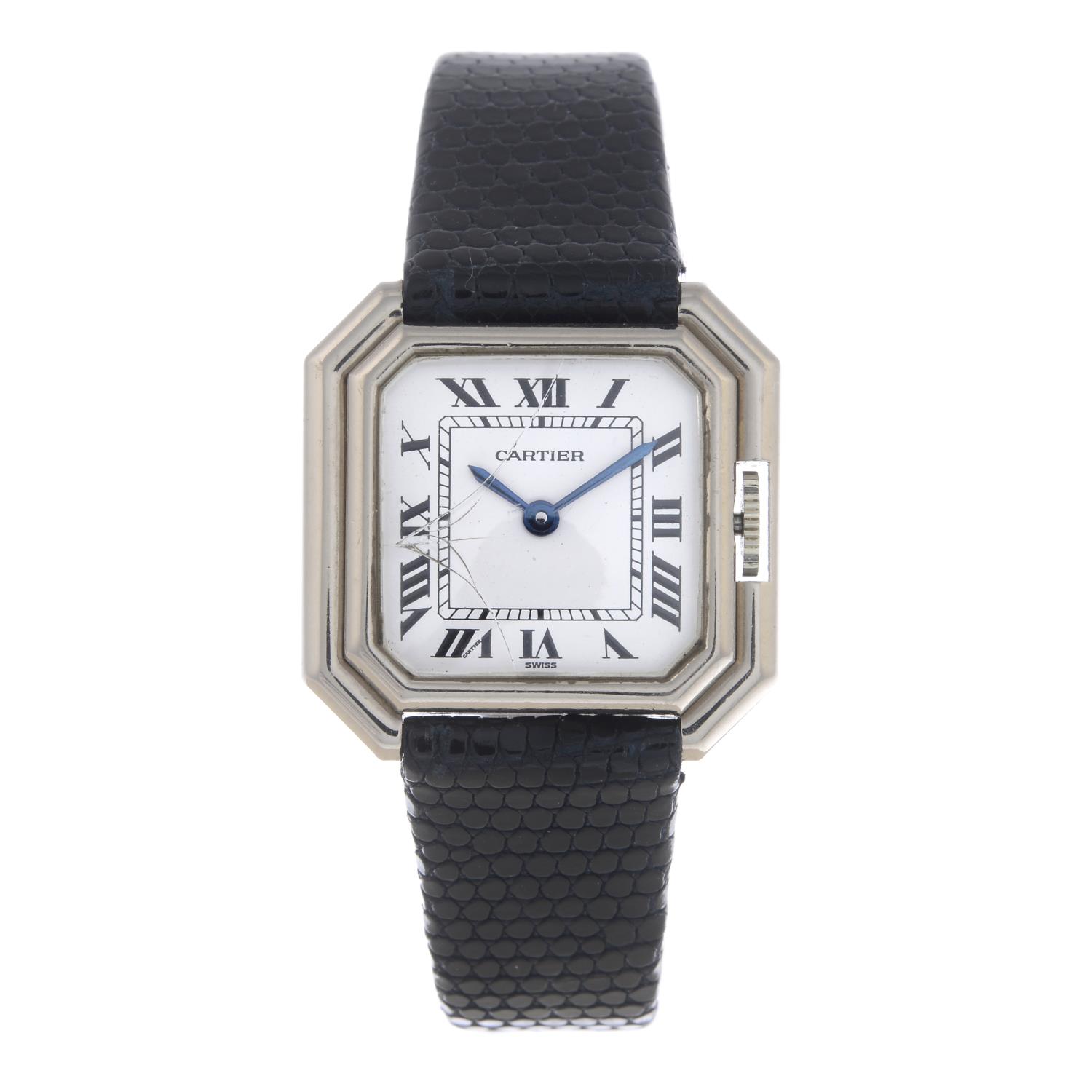 CARTIER - a lady's Ceinture wrist watch.