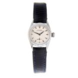 ROLEX - a lady's Oyster Perpetual wrist watch.