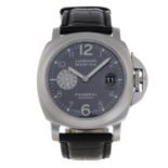 PANERAI - a gentleman's Luminor Marina wrist watch.