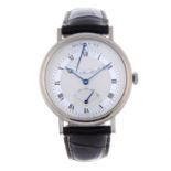 BREGUET - a gentleman's Classique Retrograde Seconds Power Reserve wrist watch.