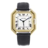 CARTIER - a lady's Ceinture wrist watch.