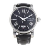 MONTBLANC - a gentleman's Star wrist watch.