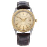 ROLEX - a gentleman's Oyster Perpetual Datejust 'Turn-O-Graph' wrist watch.