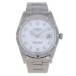 ROLEX - a gentleman's Oyster Perpetual Date bracelet watch.